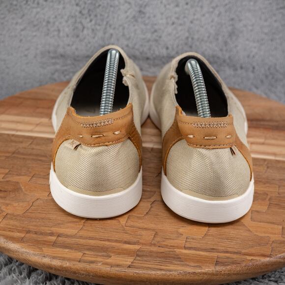 Chaco Ionia J106520 Canvas Loafer Flat Slip On Shoes - US Women’s 11 - Beige - Picture 4 of 10